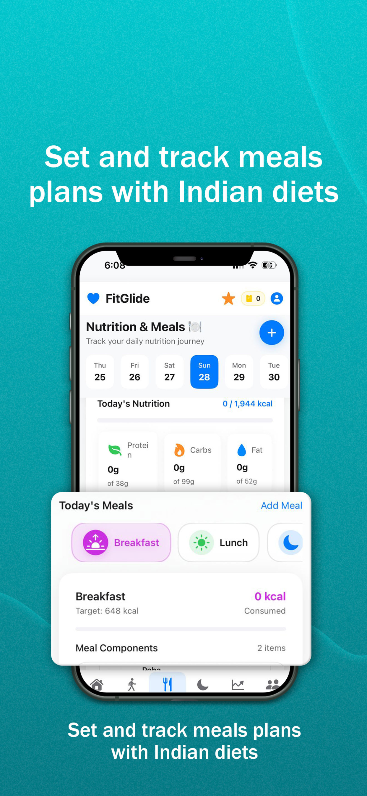FitGlide: Track. Eat. Thrive