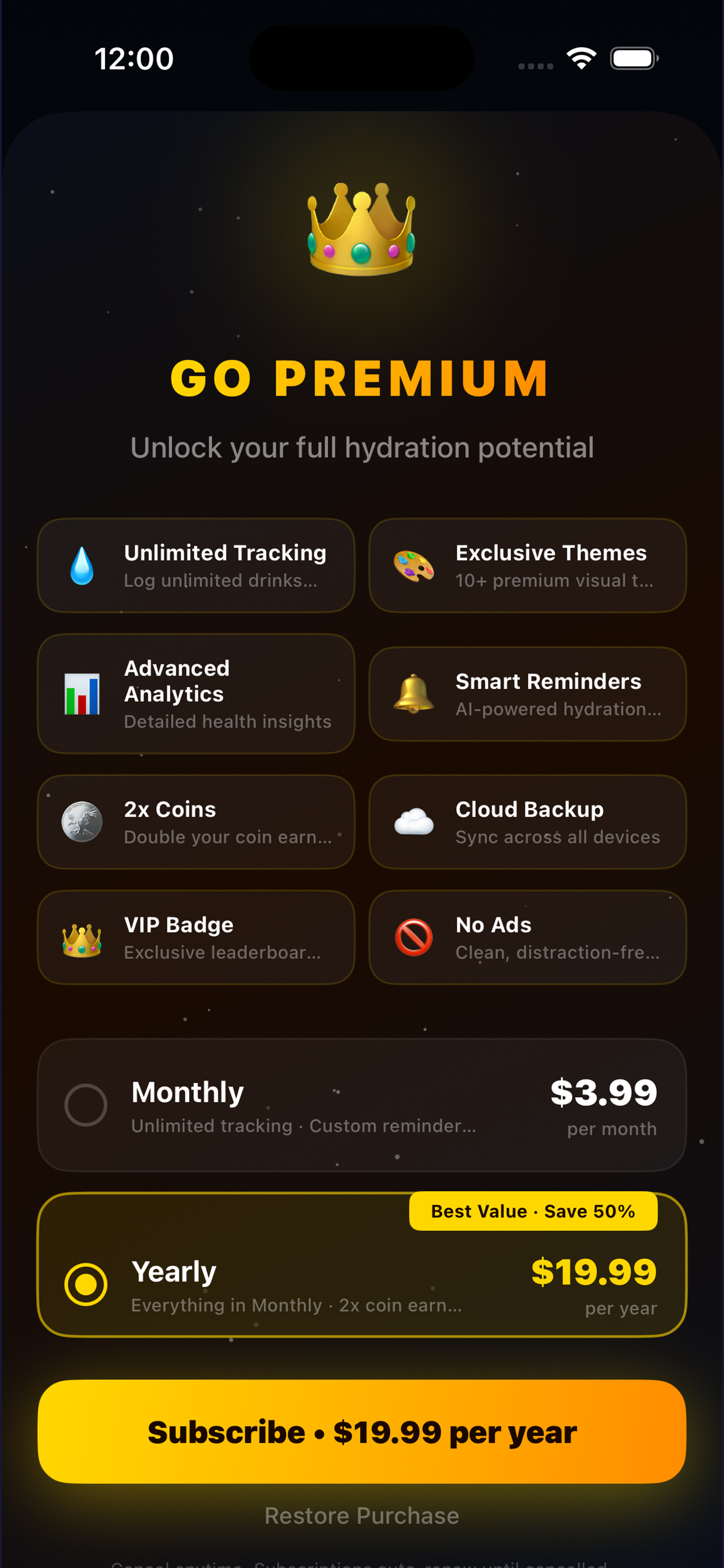 Watr Matr : Hydration Log screenshot 6