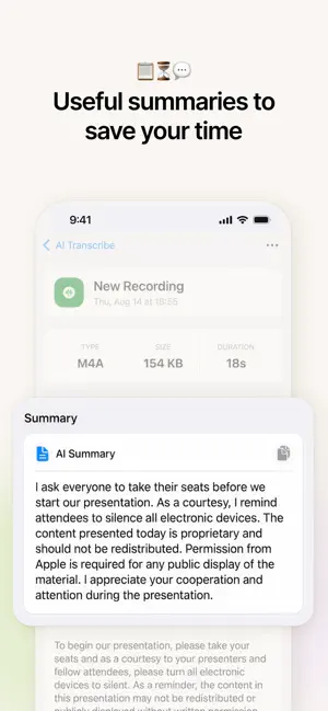 AI Transcribe by Evernote screenshot 4