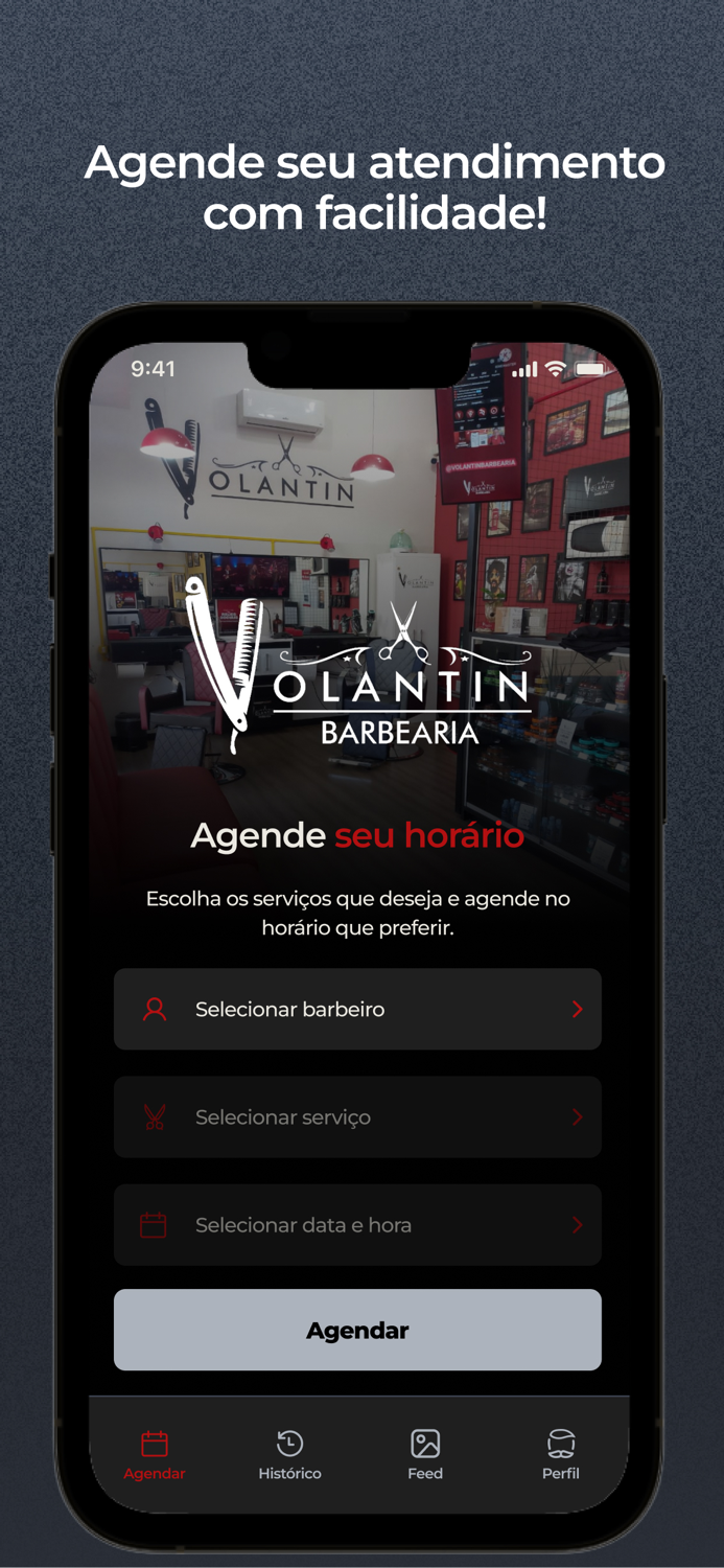 Volantin Barbearia