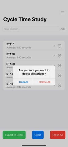 CycleTime Pro screenshot