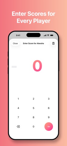Bowtie: Score Keeping App Screenshot 2 of 4