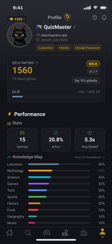 Qazaro: Trivia Quiz Battles screenshot 7