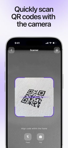 Scanio : QR Scanner Screenshot 2 of 4