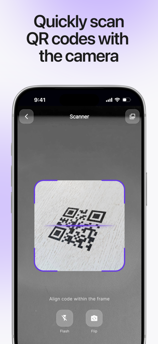 Scanio : QR Scanner Screenshot 2 of 4