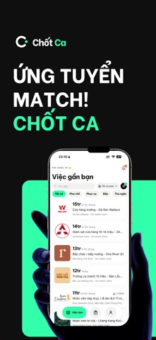 Chốt Ca - Tìm việc F&B screenshot