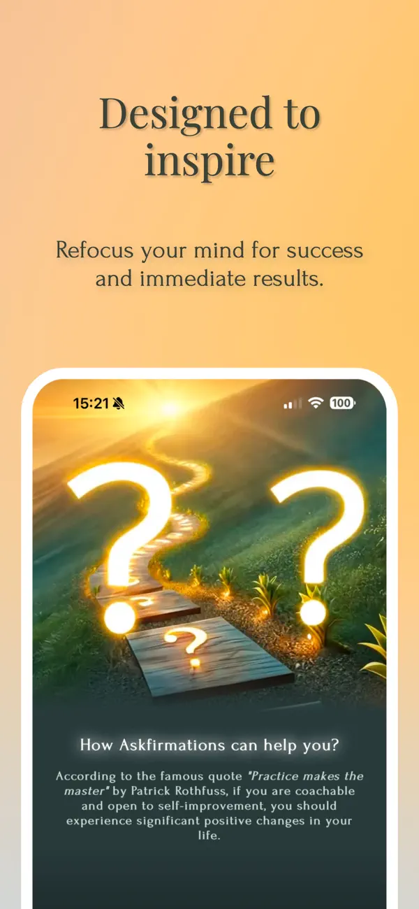 Screenshot #3 pour Askfirmations