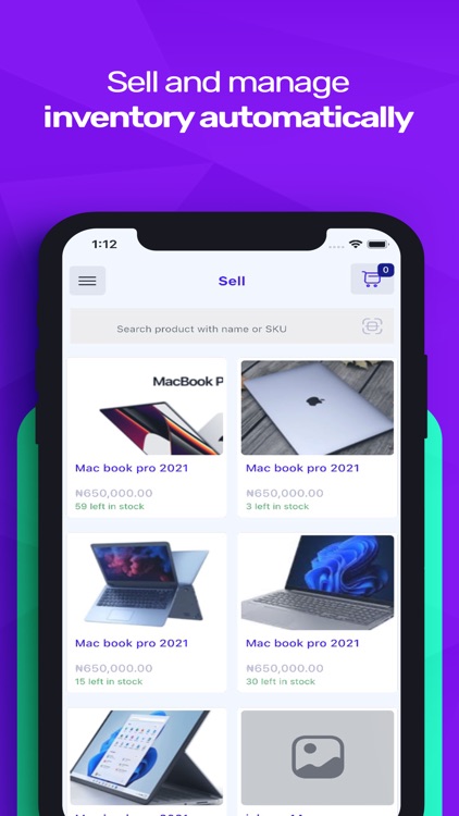 Ovaloop - Inventory management