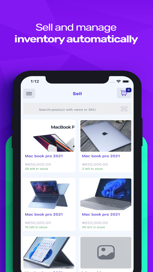#2. Ovaloop - Inventory management (iOS) Podle: Ideathinkers Limited