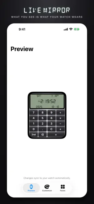 LCD-84 — Retro Watch & Calc screenshot 2