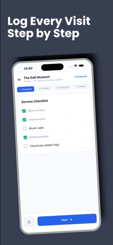 Pool Service Log Screenshot 2 of 5