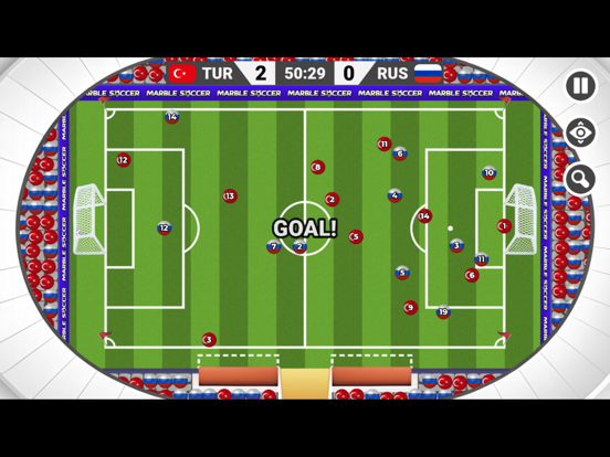 Marble Soccer iPad screenshot 9 - Games app