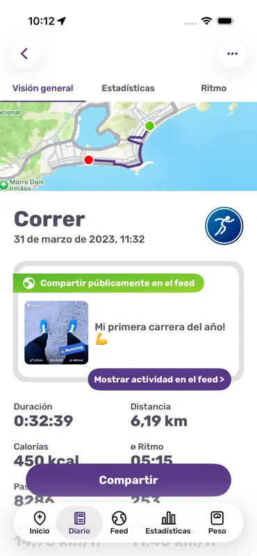 Correr Caminar Caminata FITAPP screenshot 2 of 10