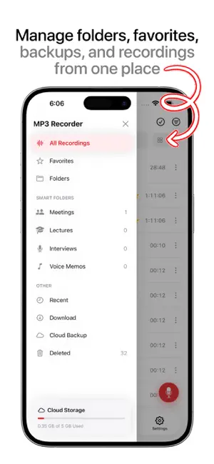 Mp3 Recorder : Voice Recorder screenshot 8