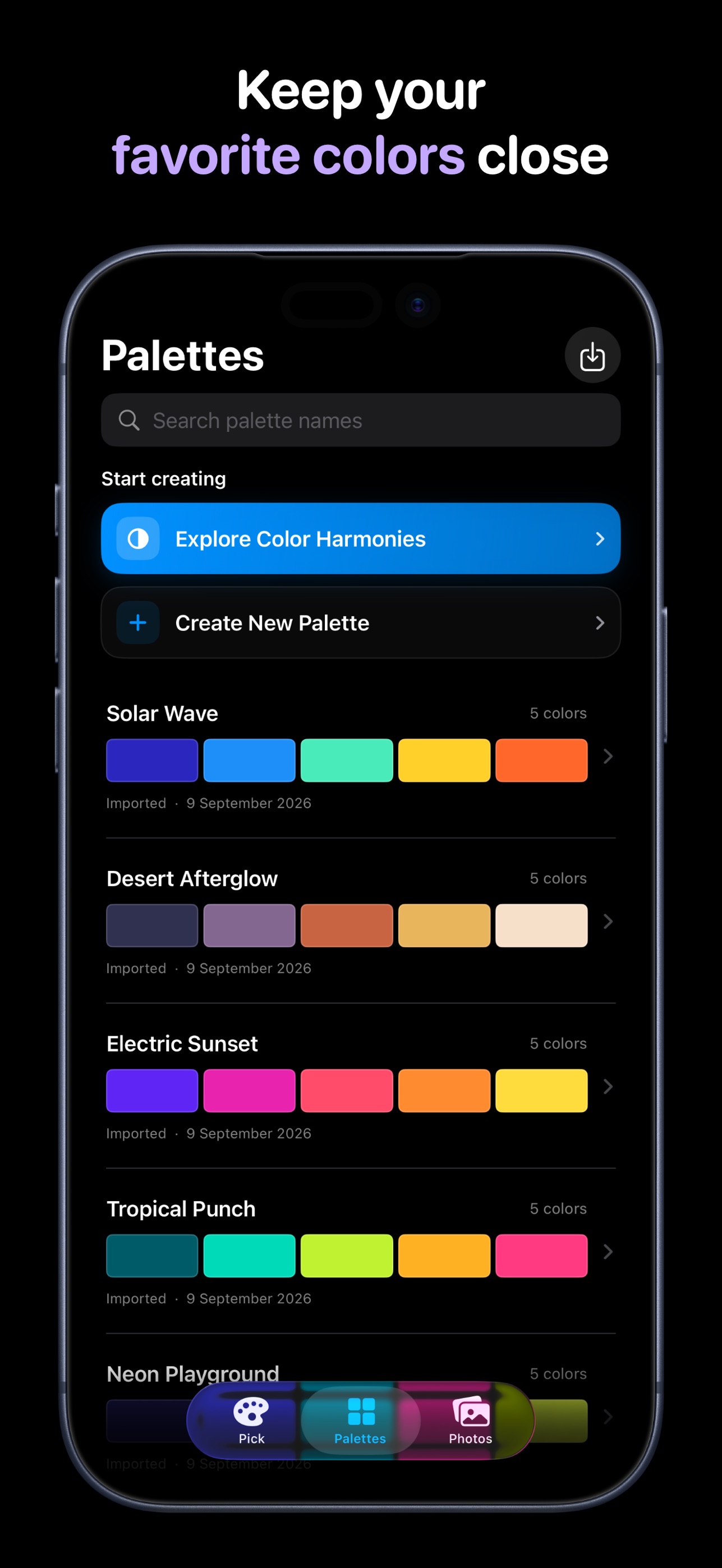 Screenshot 5 of Color Factory: Palette Maker