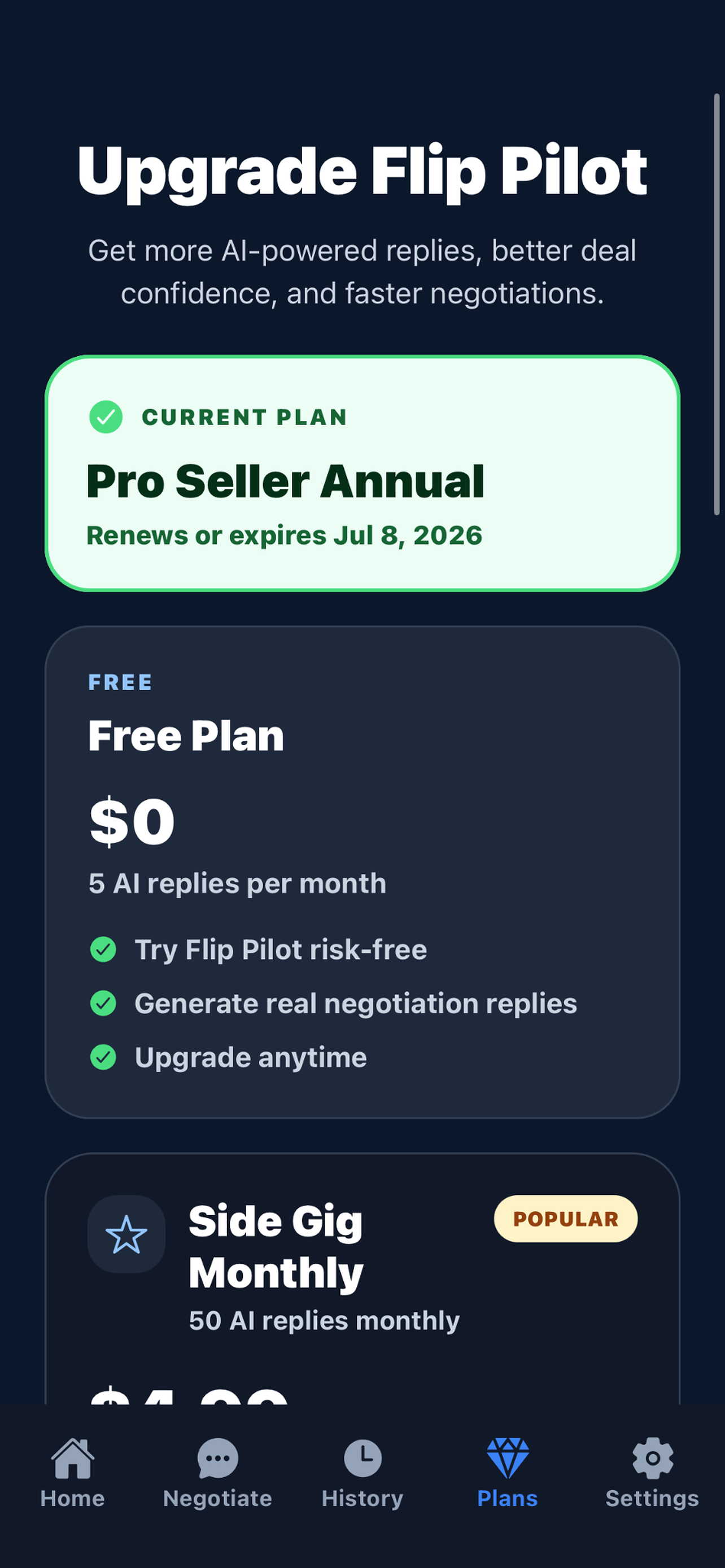 Flip Pilot AI screenshot 9