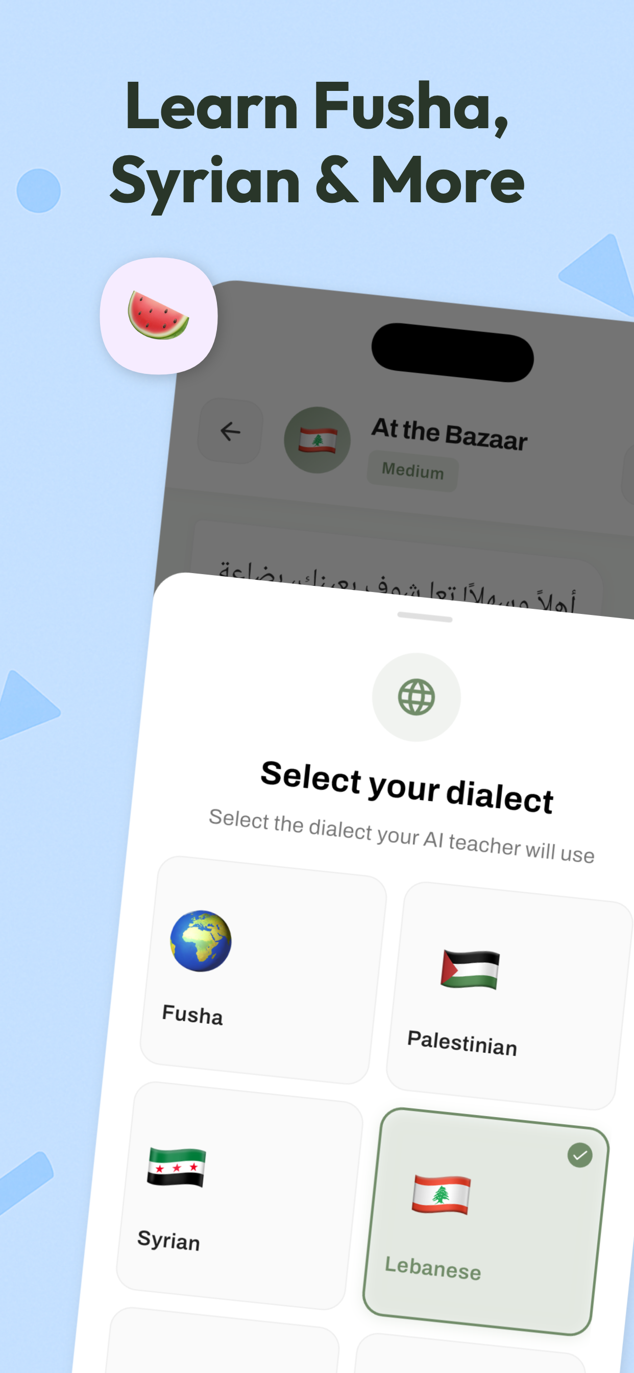 Yallah Speak - Learn Arabic AI screenshot 3
