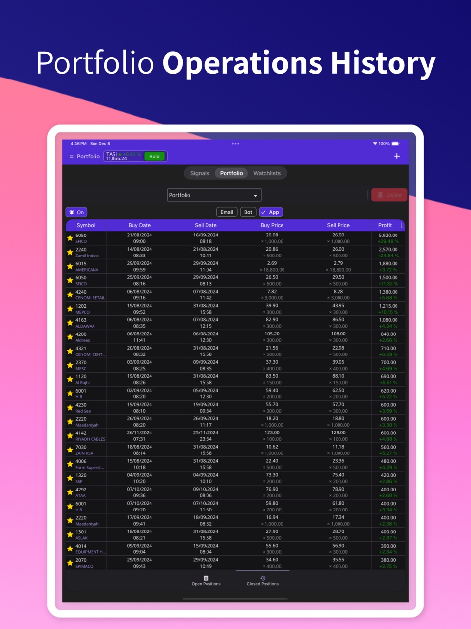 iPad screenshot