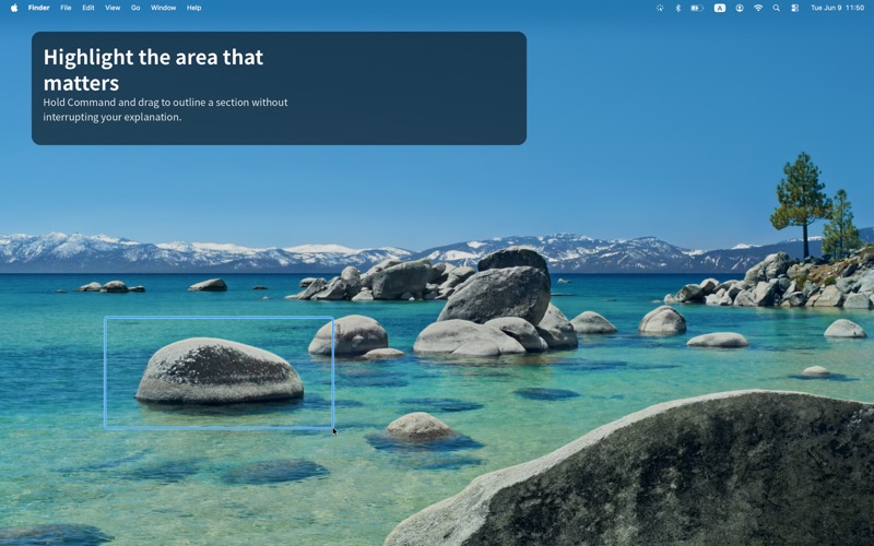 Pointer Cue, screenshot 2