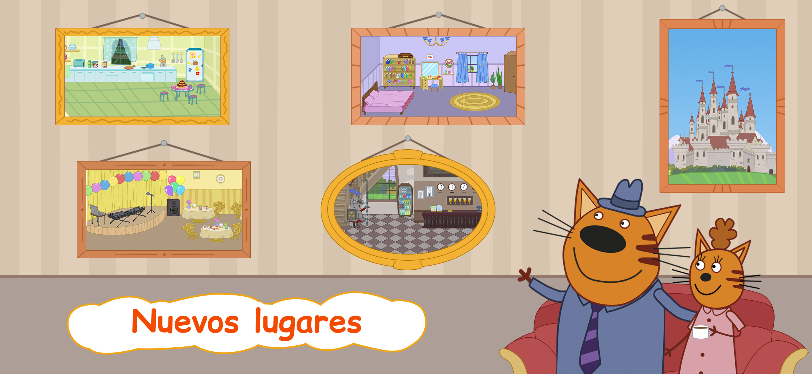 Casa de juegos Kid-E-Cats