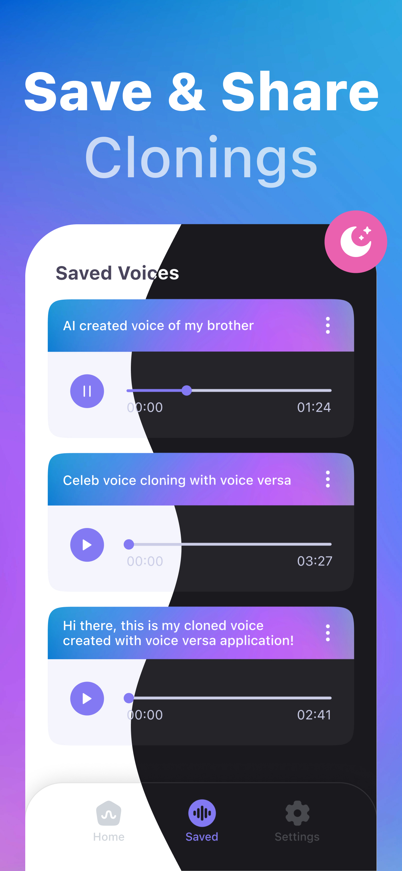 Voice Versa: AI Voice Cloning