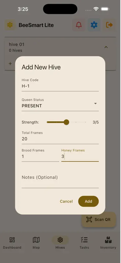 BeeSmart Lite - Hive Manager screenshot 4