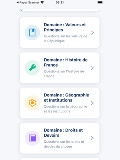 Examen Civique Quiz screenshot 9