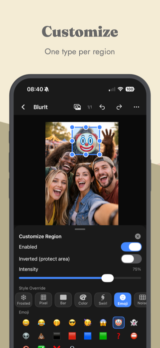 BlurIt - Face Blur & Censor Screenshot 4 of 9