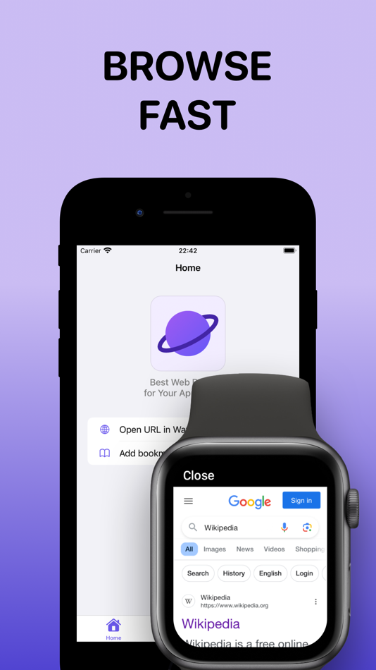Watch Browser: Web on wrist. - 1.4 - (iOS)