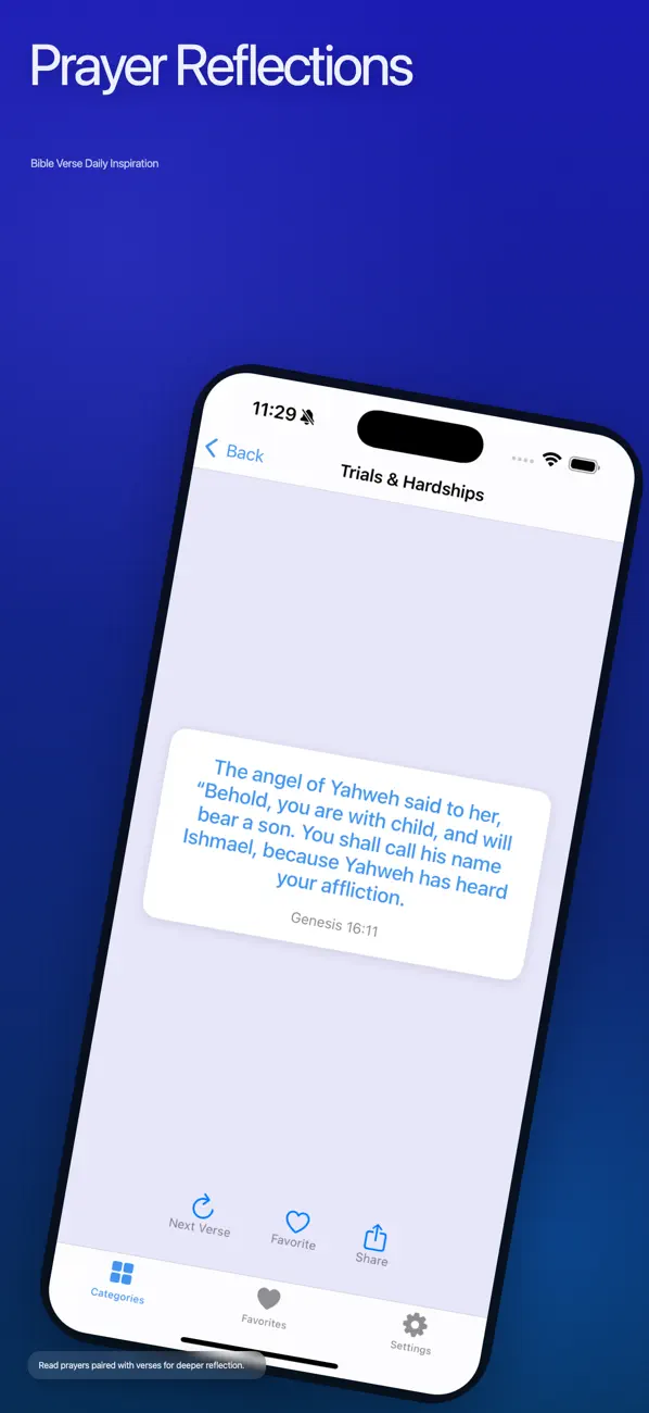 Screenshot #3 pour Bible Verse Daily Inspiration