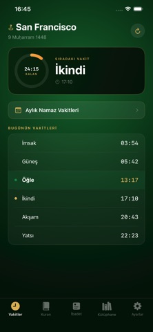 Ezan Vakti - Kuran Rehberi screenshot