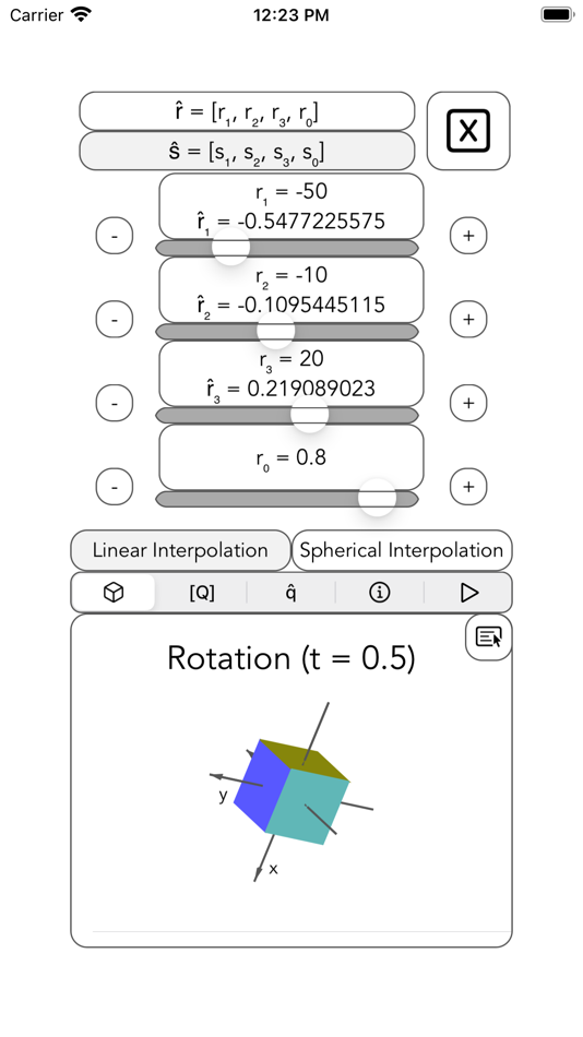 #8. 3D Rotations and Quaternions (iOS) 게시자: Yuri Morozov