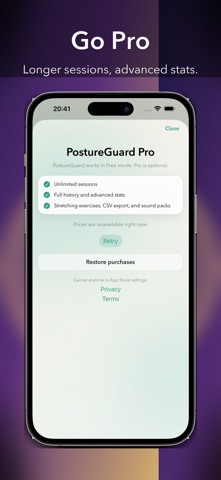 PostureGuard-Better posture Screenshot 6 of 6