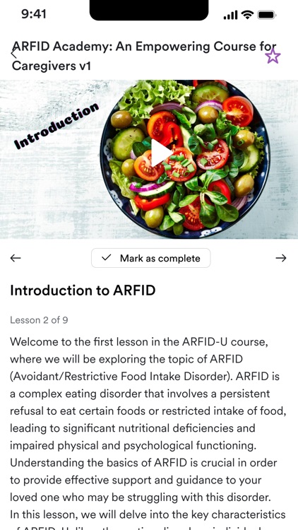 Food For Thought-ARFID support