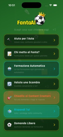 FantaAI iPhone screenshot 2