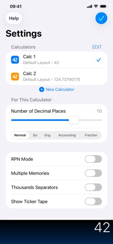 PCalc screenshot