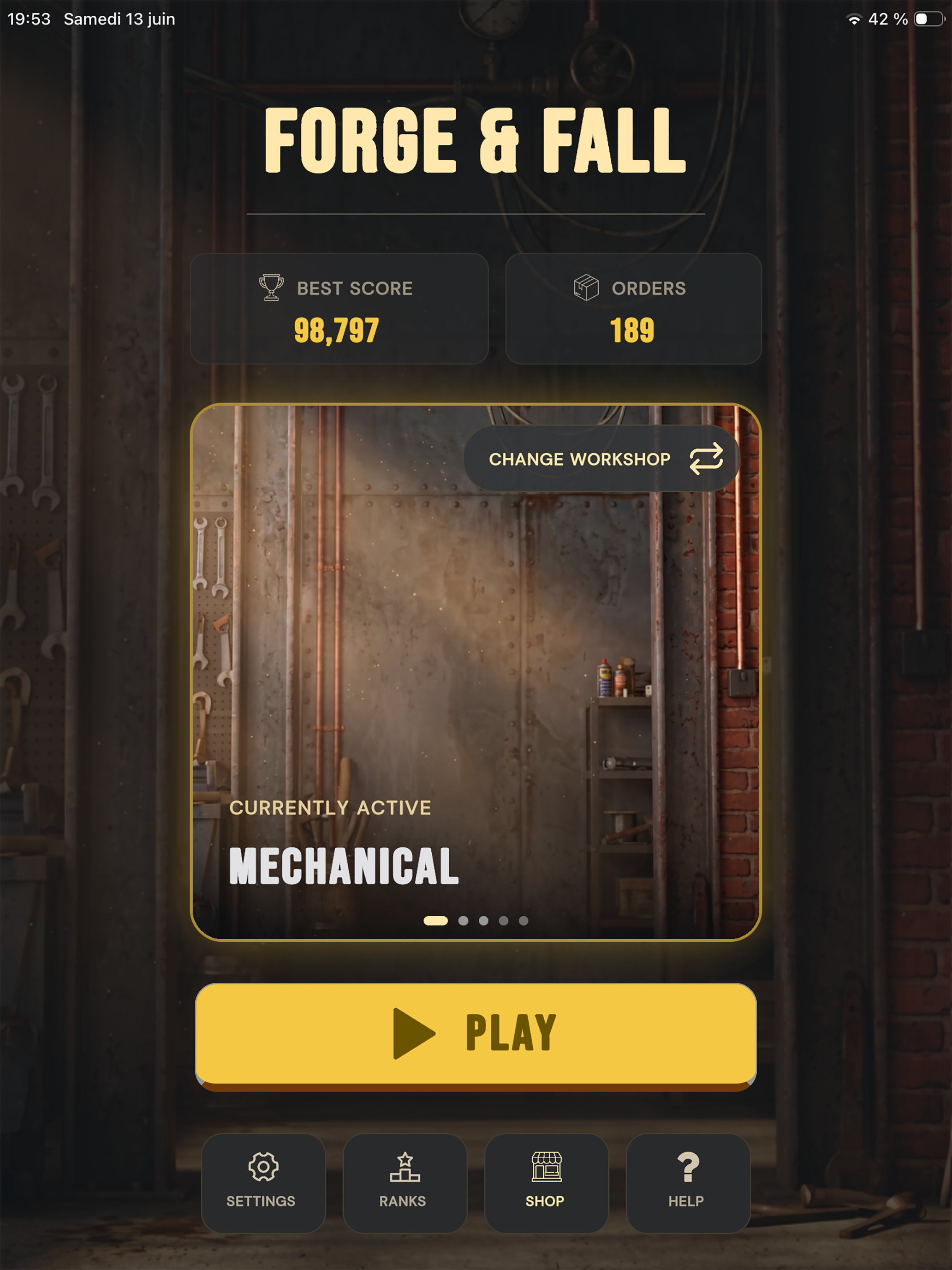 Forge & Fall: Industrial Merge screenshot 9
