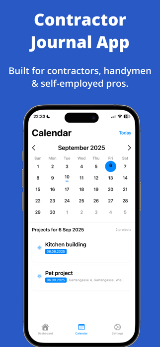 WorkNotes: Contractor Tracker Screenshot 5 of 7