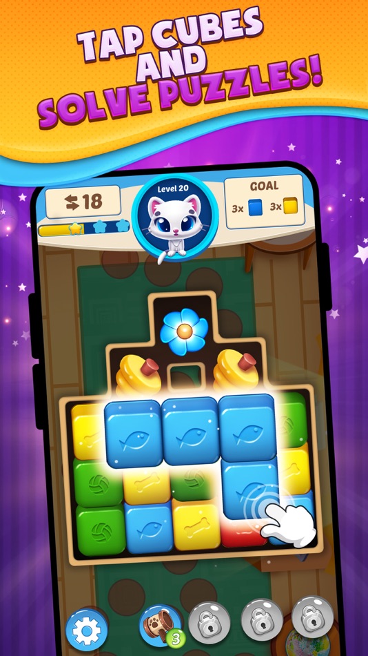 #2. Puzzle Pop Blaster (iOS) By: Gimica GmbH