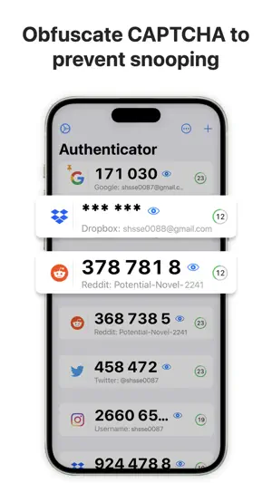 App for Google Authenticator ® screenshot 2