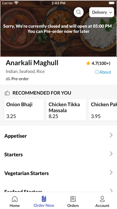 Anarkali Maghull Screenshot