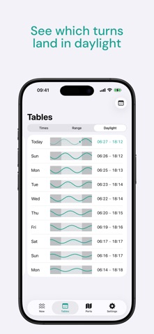 Darker Tides: NZ tide times screenshot