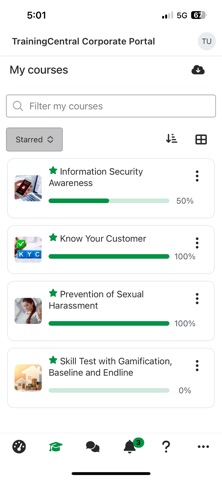 TrainingCentral Solutions screenshot