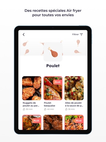 AirfryAddict: Recette Airfryer iPad screenshot 4