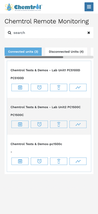 Chemtrol Web Server Screenshot 1 of 4