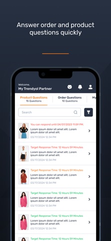 Trendyol Seller Center iPhone screenshot