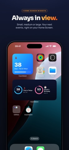 Countdown Widget: Reminder Screenshot 2 of 6
