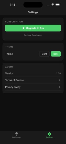 LED Banner - Scroll Banner iPhone screenshot