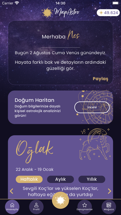 MapAstro - Astroloji & Burçlar Screenshot