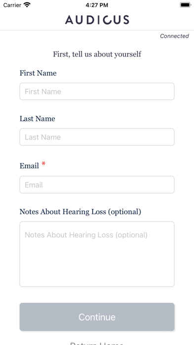 Hearing Test By Audicus Screenshot